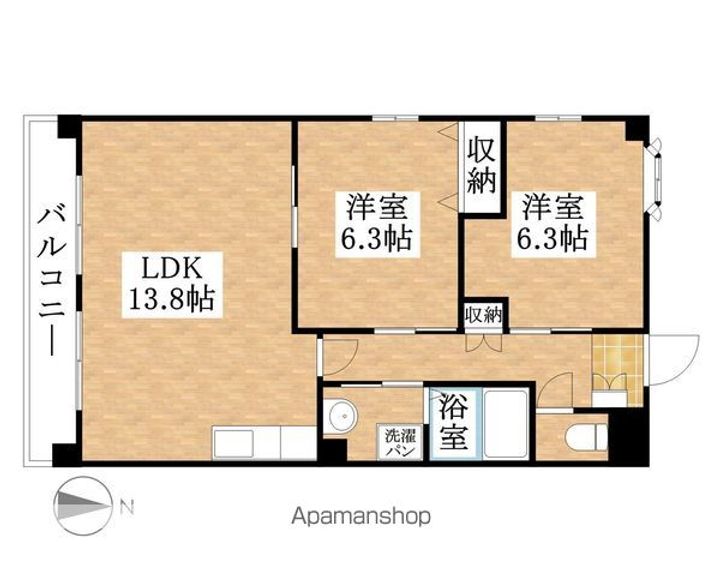ドリームハイツ枇杷島401の間取り