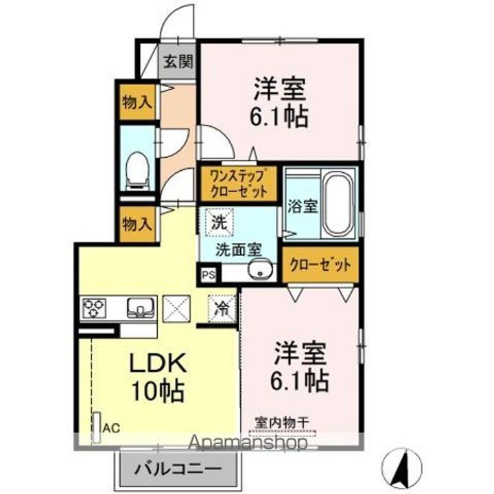 VENT VERTの間取り