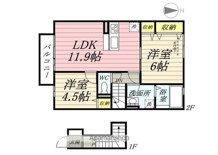 アピテ・ボナールの間取り