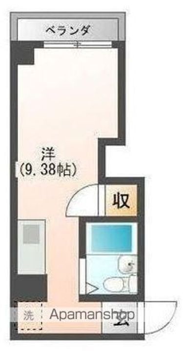 岩清尾マンションの間取り