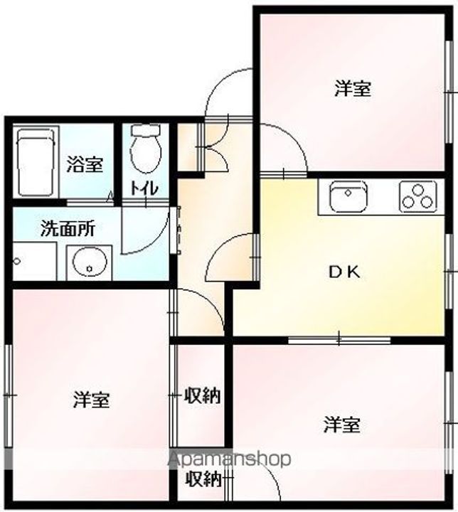 アネックスの間取り