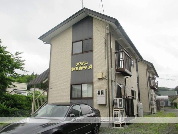 岩手県盛岡市北山1丁目の賃貸アパートの外観