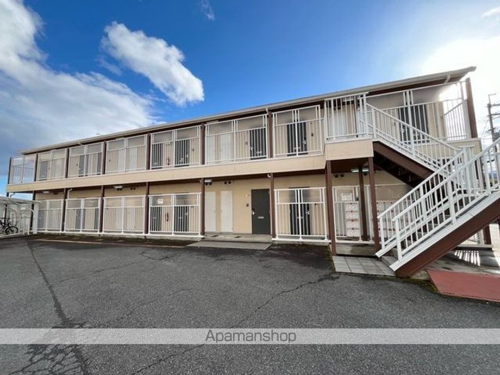 滋賀県大津市雄琴5丁目の賃貸アパートの外観