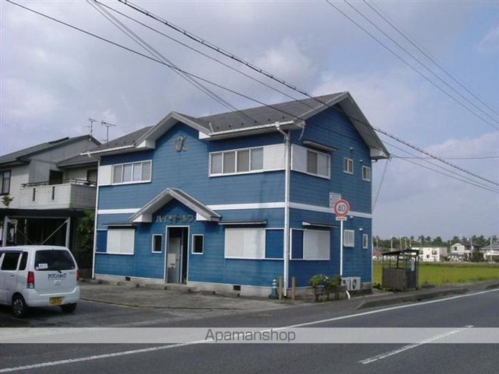 滋賀県東近江市大森町の賃貸アパートの外観
