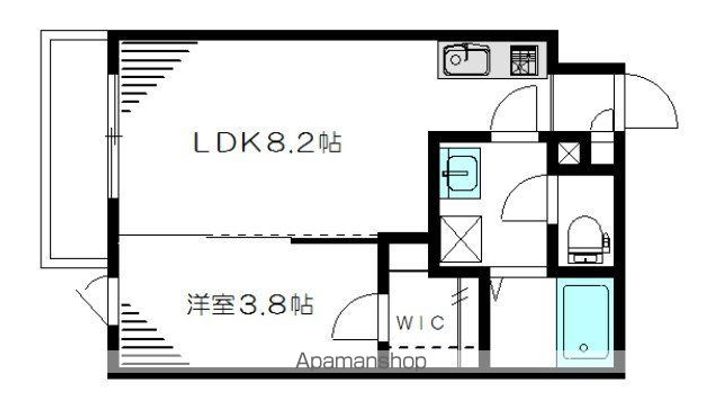 HEIMAT吉祥寺302の間取り