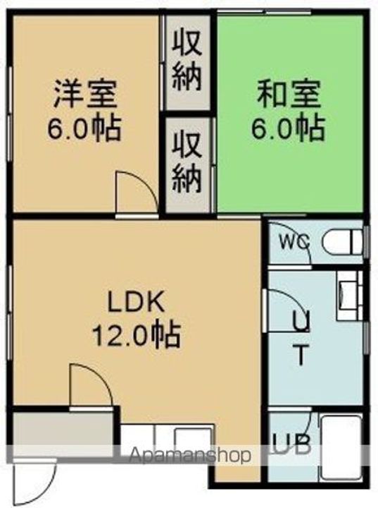 ラ・フルール(ラフルール)の間取り