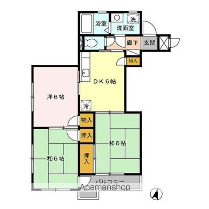 グランメゾンド蓮田の間取り