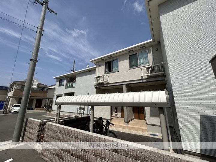 大阪府泉北郡忠岡町高月北2丁目の賃貸アパートの外観