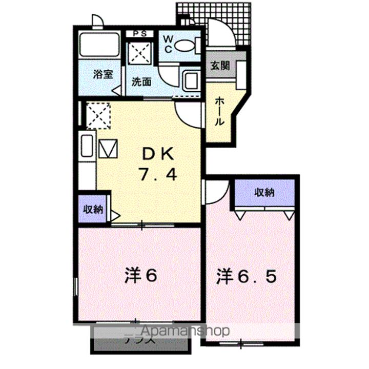 フィデール パラッツオの間取り