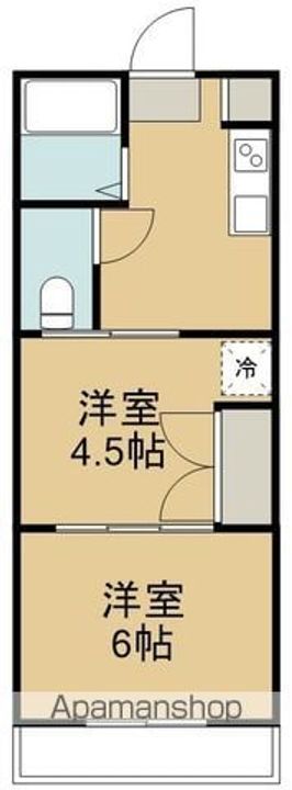 メゾンドール館町の間取り