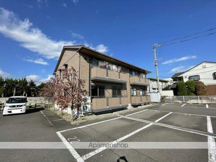 長野県長野市若里2丁目の賃貸アパートの外観