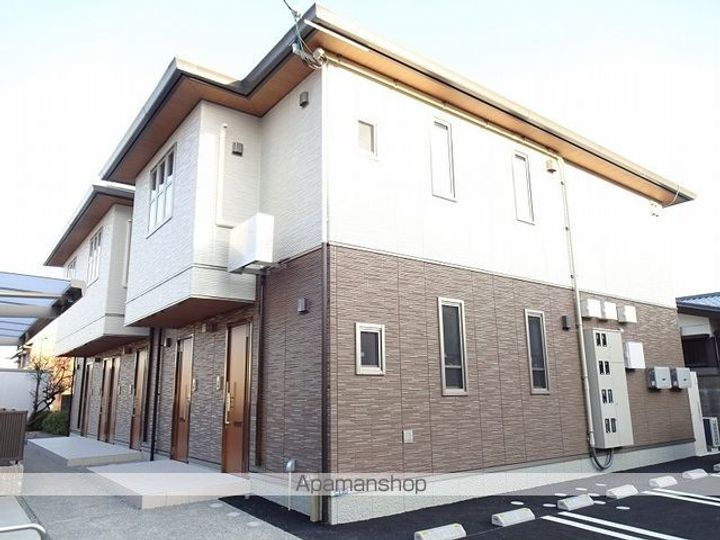 高知県高知市城北町の賃貸アパートの外観