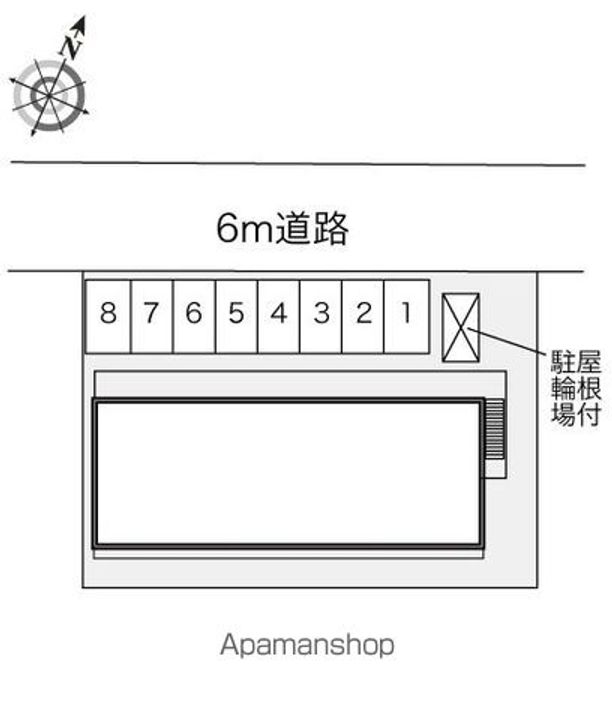 大阪府堺市北区百舌鳥陵南町3丁の賃貸アパートのその他画像