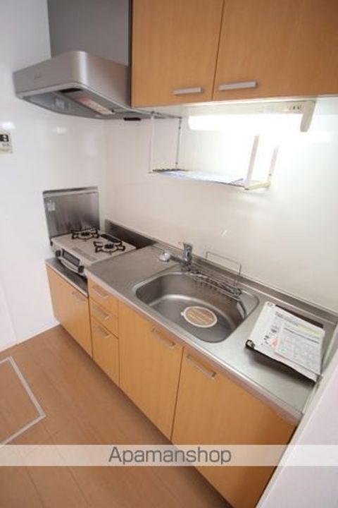 岡山県岡山市北区平野の賃貸アパートのキッチン