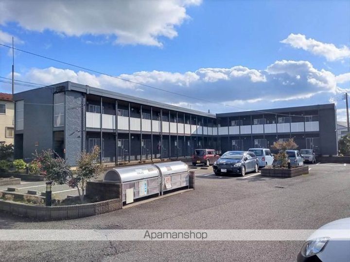 レオパレスメルベーユ新津208の外観