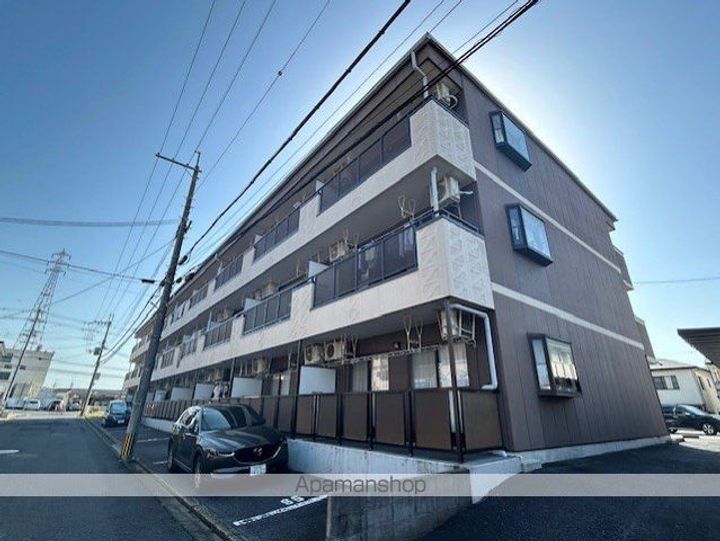 滋賀県大津市大江7丁目の賃貸マンションの外観