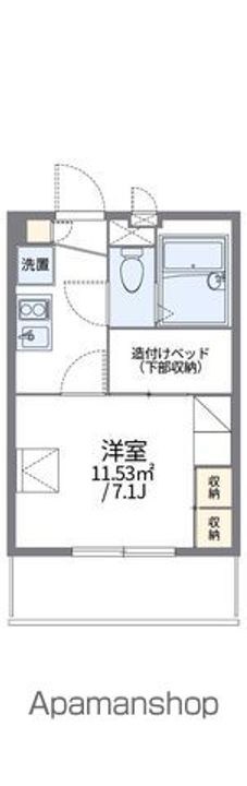 レオパレスYAMAMOTOの間取り