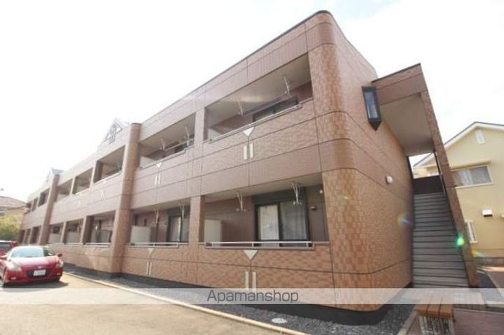 岡山県岡山市中区福泊の賃貸アパートの外観