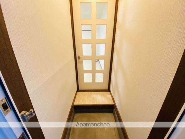 五稜郭パークハイツの玄関