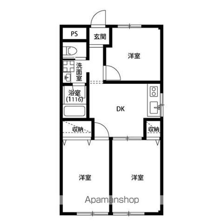 グランド東大宮の間取り