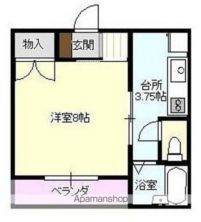 カサデステラ307の間取り