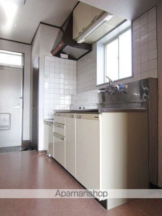 長野県長野市三輪2丁目の賃貸アパートのキッチン