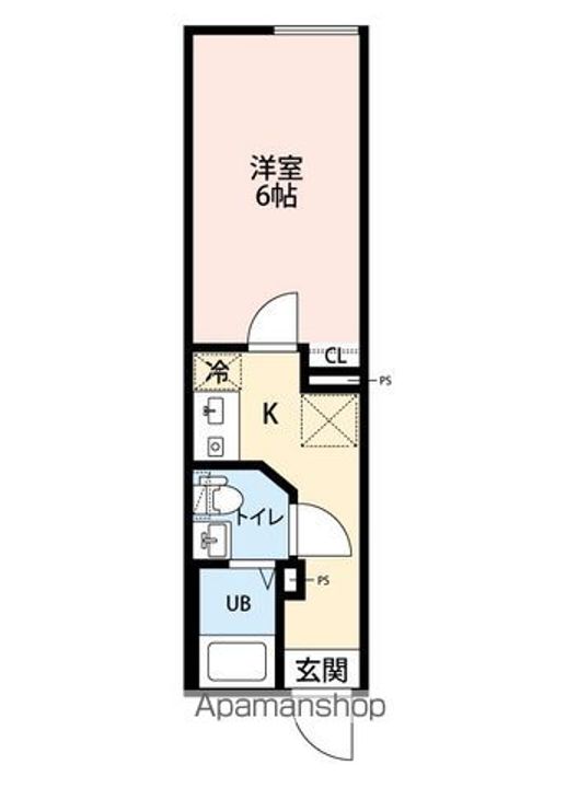 GRAZIA高円寺北の間取り