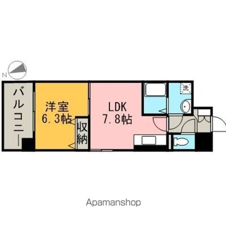サンシアルザ上前津の間取り