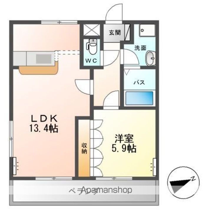 COLONNADE(コロネード)の間取り
