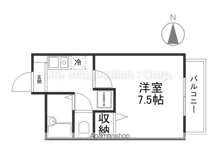 メゾンパル103の間取り