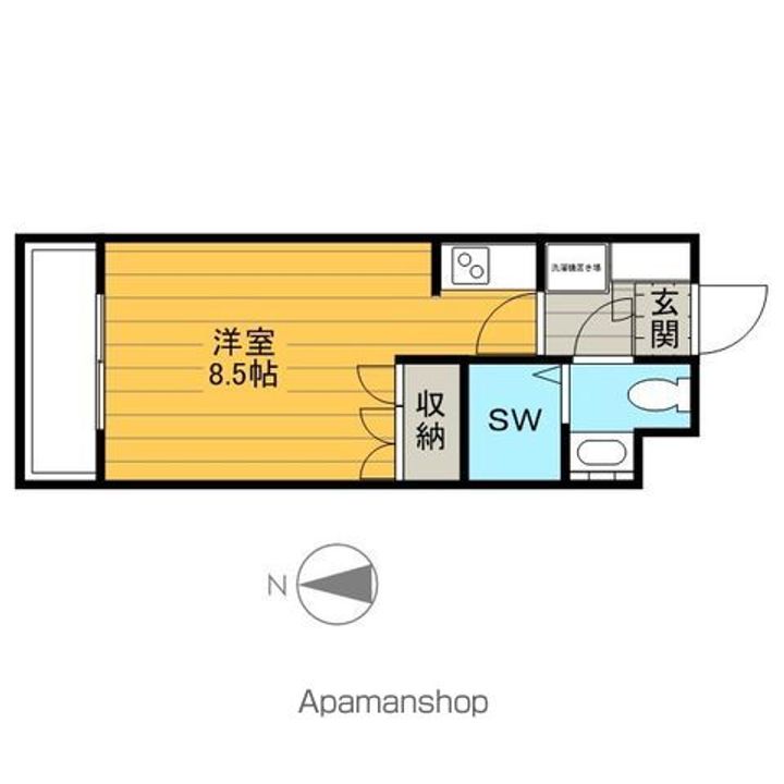 レジディア錦糸町の間取り