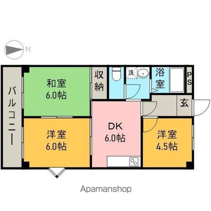 マウンティン本郷の間取り