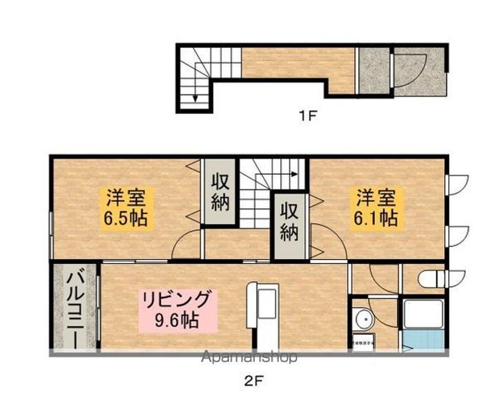 グラデヴォーレ202の間取り