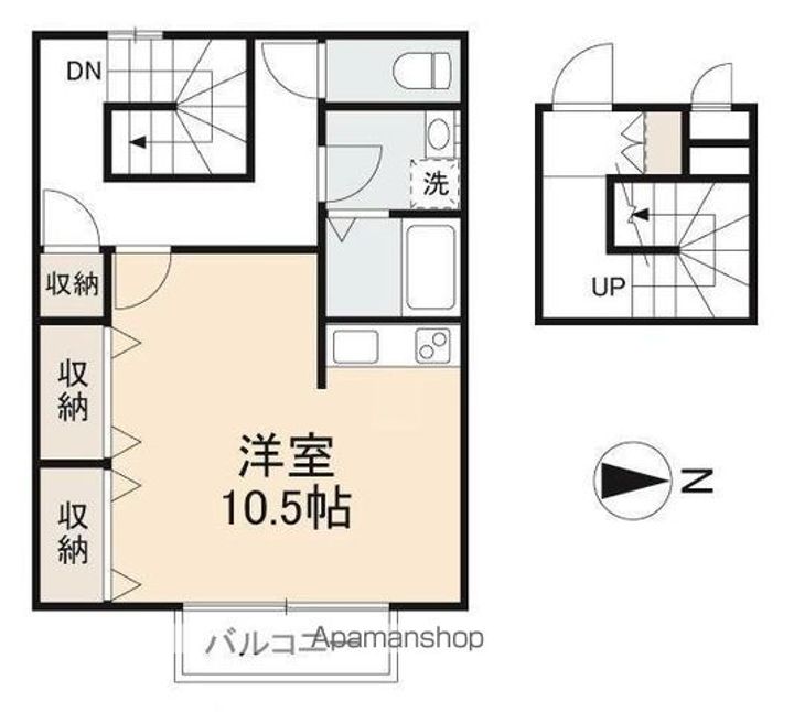サンフィールドⅢ202の間取り