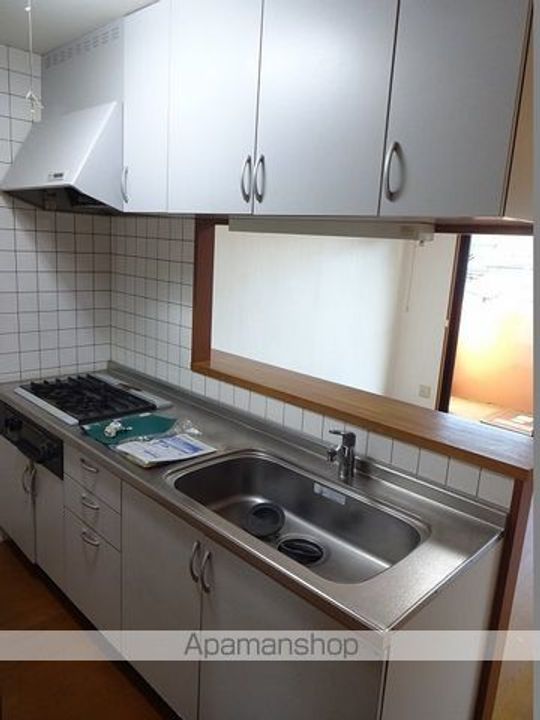 鏡川クレセントパークのキッチン