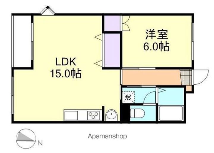 一本木ハイツの間取り