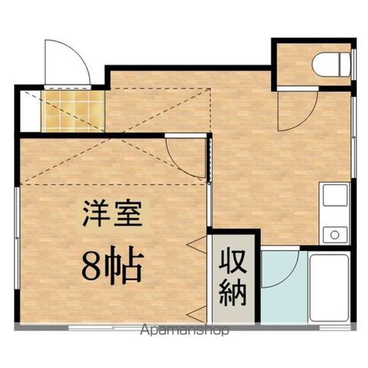 アンバー&ホワイトの間取り
