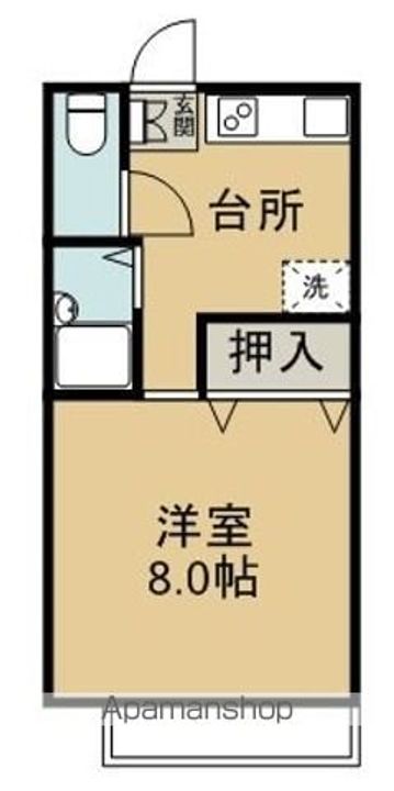 コンフォートⅡ103の間取り