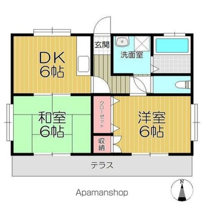 茨城県神栖市須田(一戸建)の賃貸物件戸建ての間取り