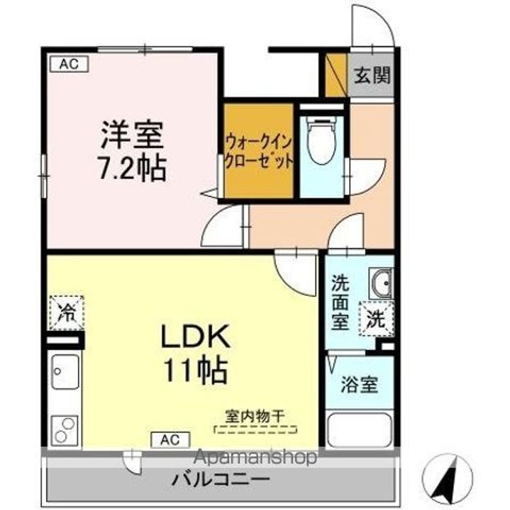 ヴェルデ神明町の間取り