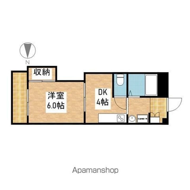 菱家ビル803の間取り