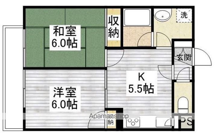 要ハイツの間取り