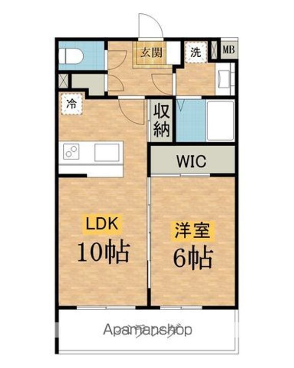 プリムラ302の間取り