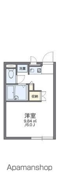 レオパレスドミールの間取り
