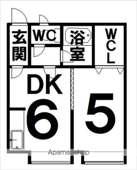 植原マンションの間取り