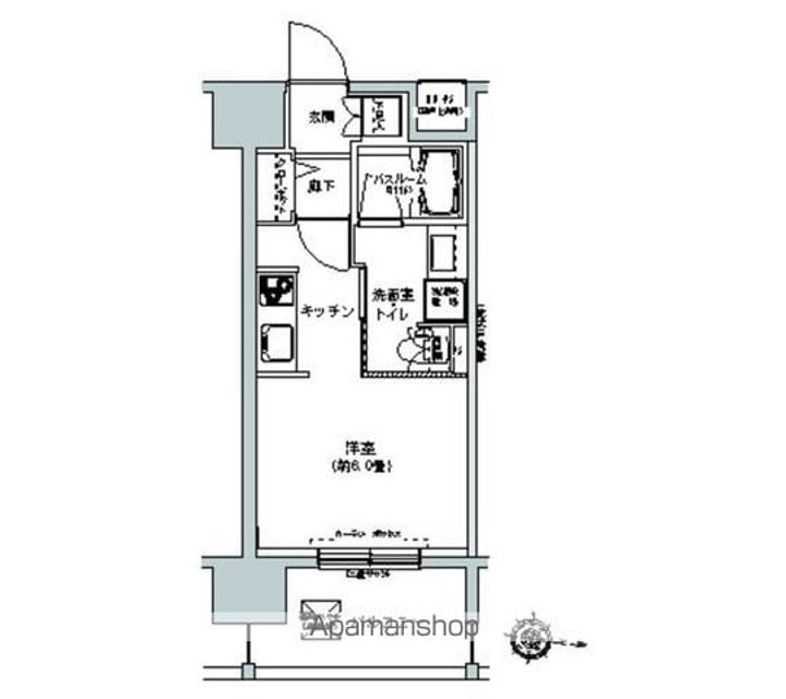 パークキューブ板橋本町の間取り