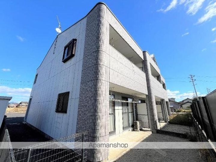 岐阜県加茂郡坂祝町大針の賃貸アパートの外観