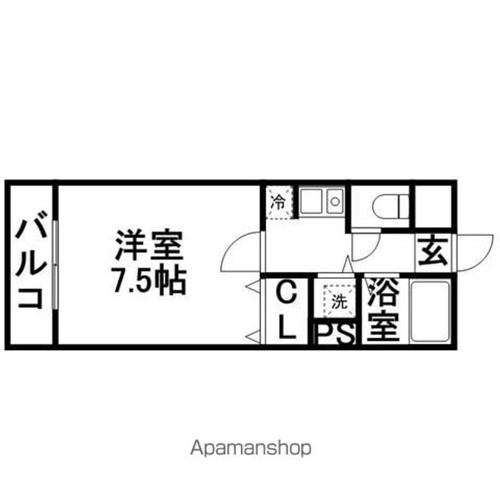 プレデュパルク壱番館の間取り