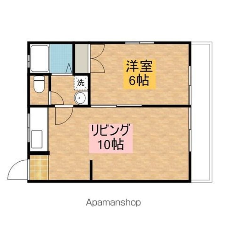 クレア蓮田201の間取り