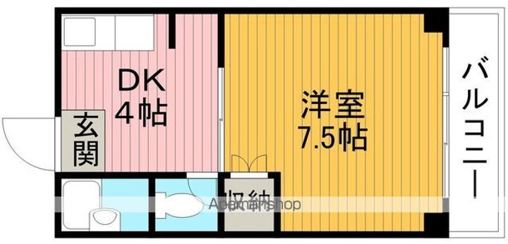 末広マンションの間取り